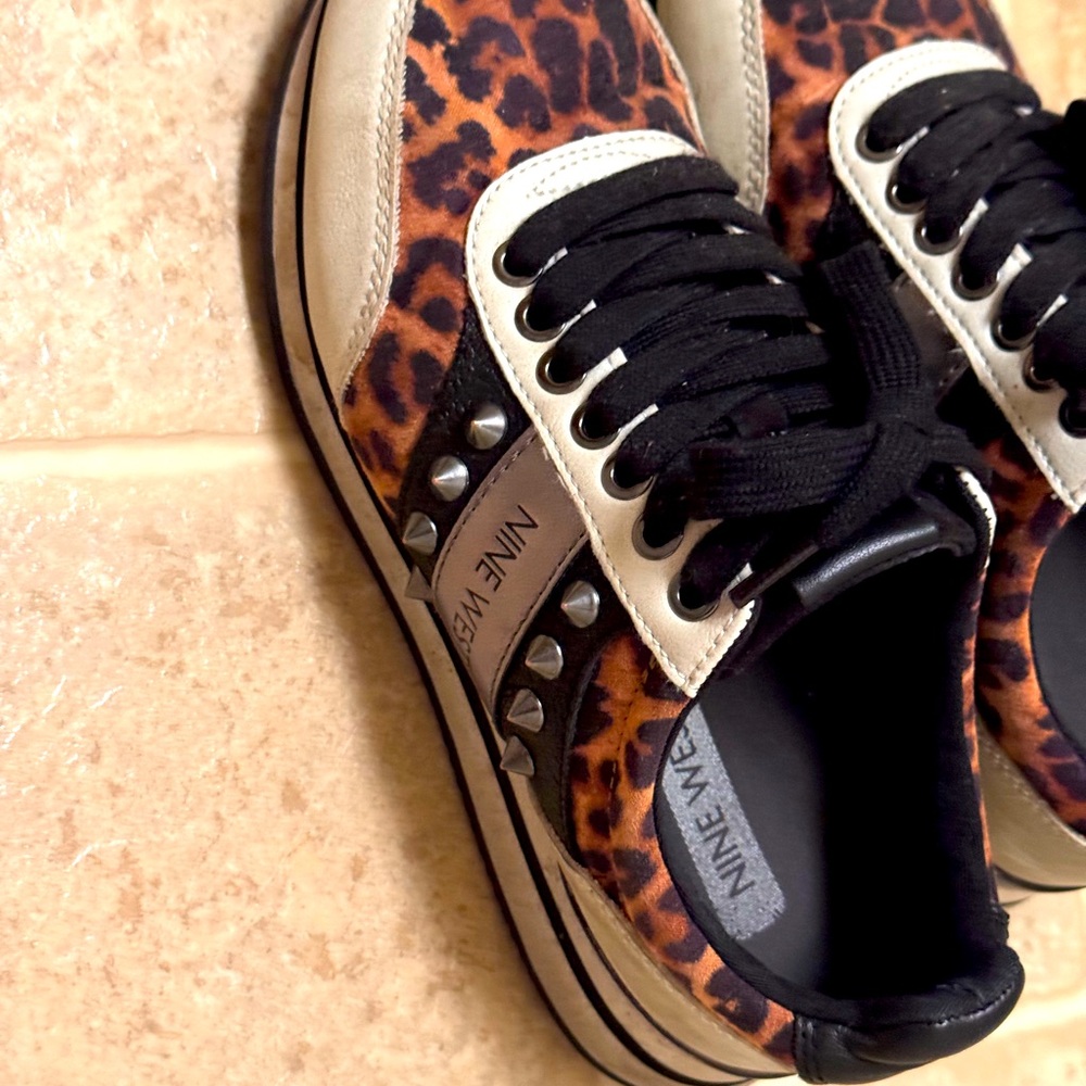 Nine West Leopard Print Women's Sneakers
